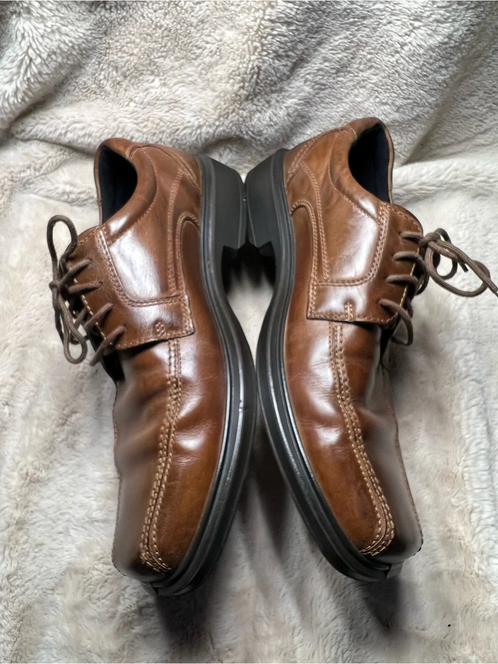 Ecco mens dress shoe size 42 or US 8